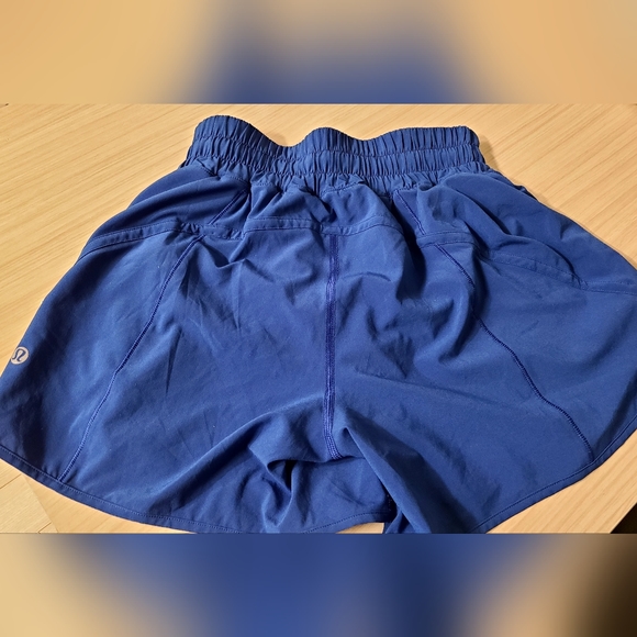 Lululemon Track That Midrise MR Short 5" Lined Regatta Blue RGTB - Picture 1 of 5
